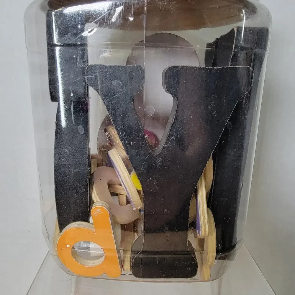 Mystery Container of Block Letters & Numbers (Sensory)